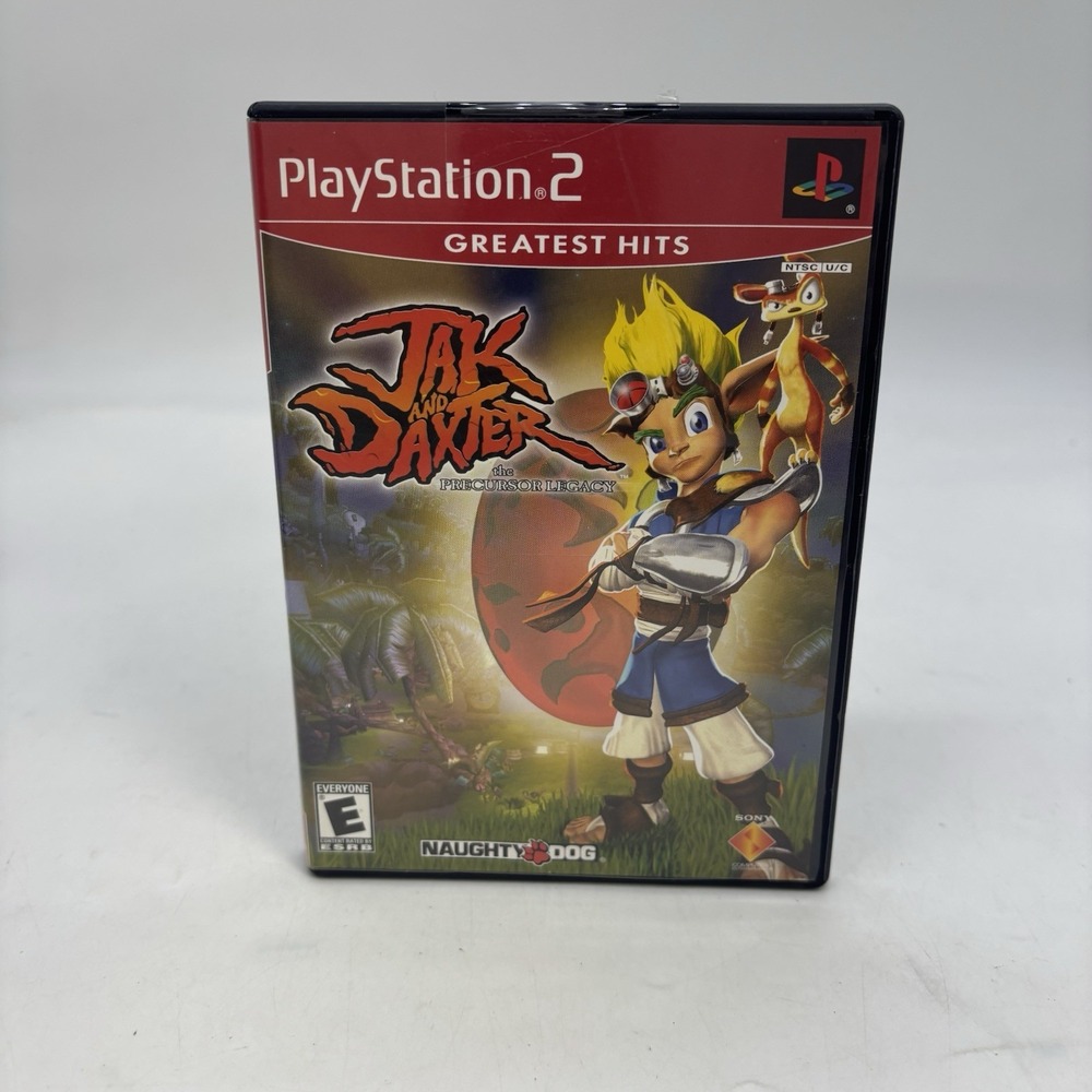 Jak and Daxter The Precursor Legacy Sony PS2 PlayStation 2 Greatest Hits Working